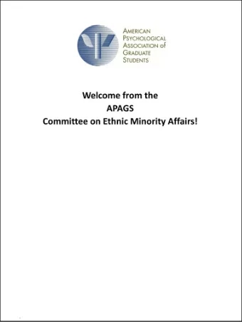 .  .  Special thanks to my colleagues on the APA Presidential Immigration Task Force for their