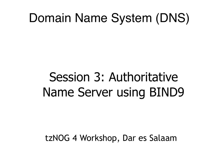 domain name system dns