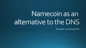 Pre-registration  name_new  Hashed domain name  0.01 NMC  After 12 blocks