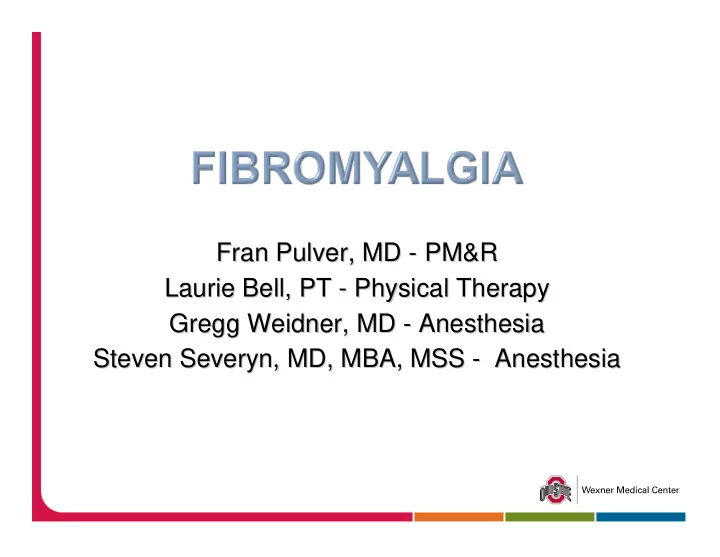 fran pulver md pm amp r pm amp r fran pulver md laurie