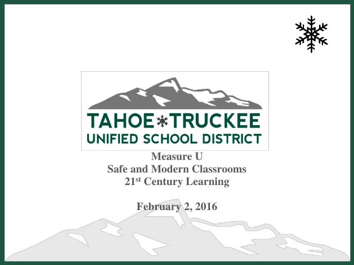 february 2 2016 measure u schedule 2016 projects alder