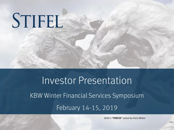 investor presentation