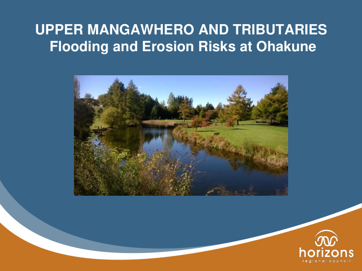 flooding and erosion risks at ohakune