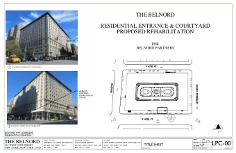 LPC-00  THE BELNORD  ROBERT A.M. STERN ARCHITECTS  HOLLANDER DESIGN  PAGE AYRES COWLEY