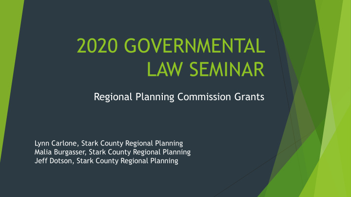 2020 governmental law seminar