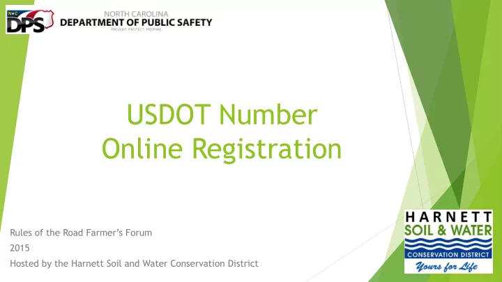 usdot number