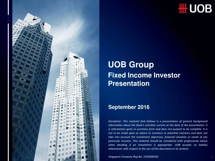 uob group