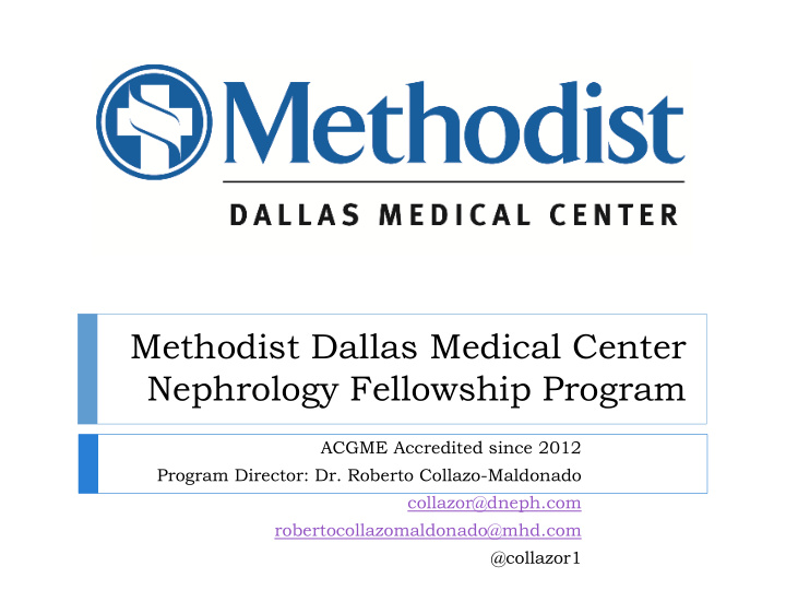nephrology fellowship program