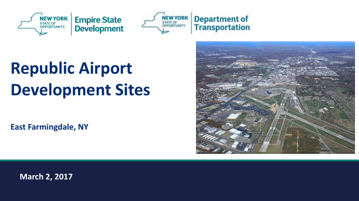 republic airport development sites