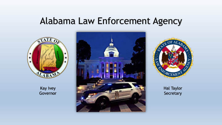 alabama law enforcement agency