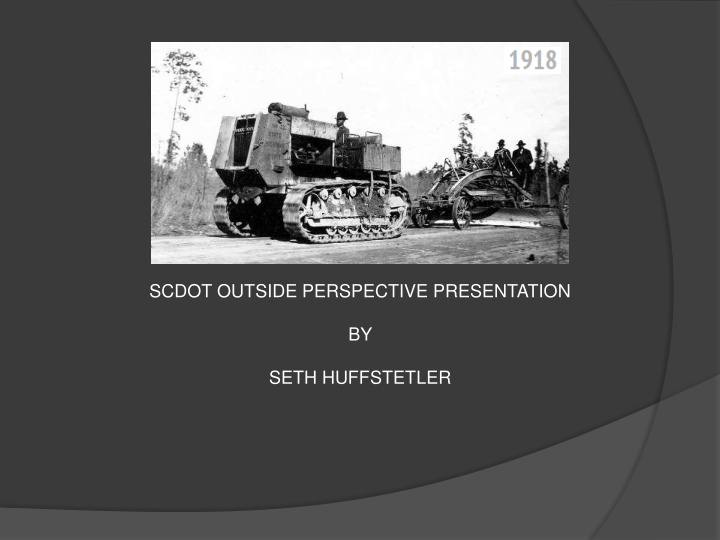 scdot outside perspective presentation by seth