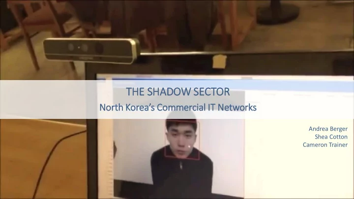 th the e sh shadow se sector