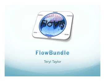 Teryl Taylor  Purpose   Visualize pair-wise data attributes from a Netflow  record (e.g.