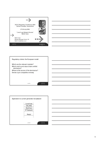 1  High Speed Broadband Access  F ig u r e  2 :   H i g h  S p e e d  B r o a d b a n d  A c c e s