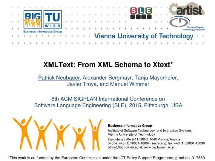 xmltext from xml schema to xtext