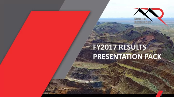 fy2017 results presentation pack