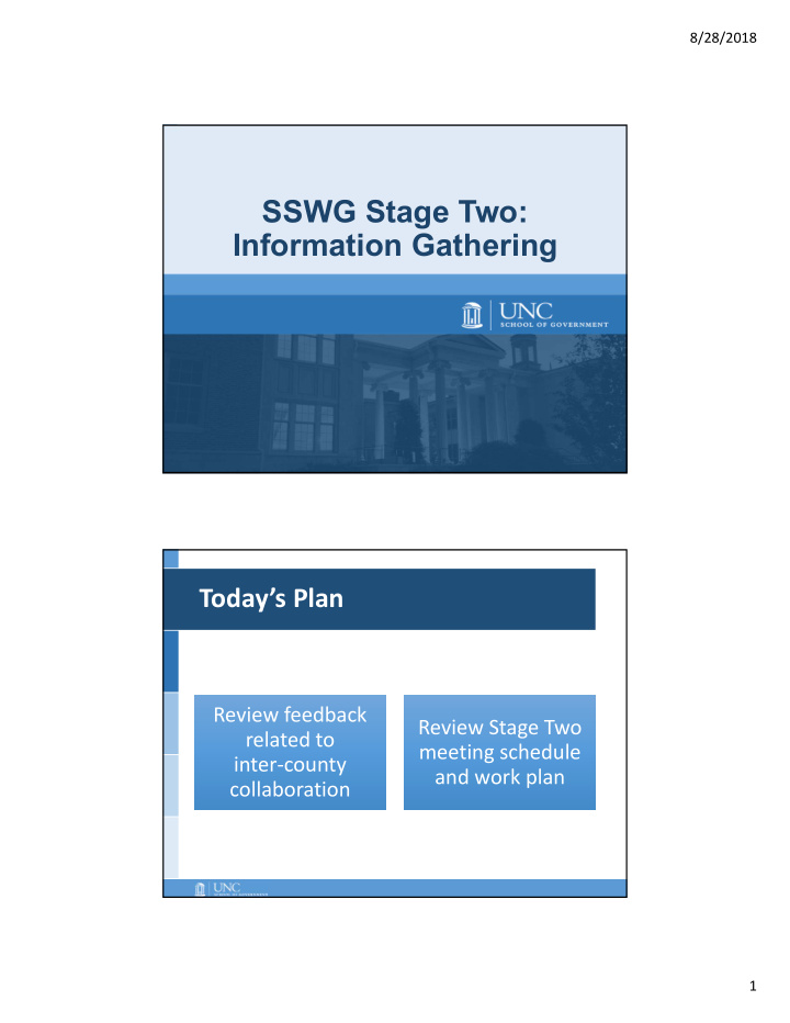 sswg stage two information gathering