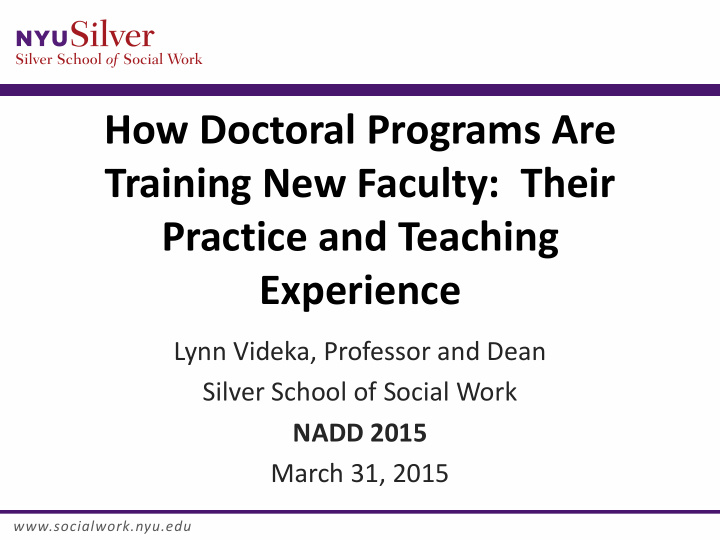 how doctoral programs are training new faculty their