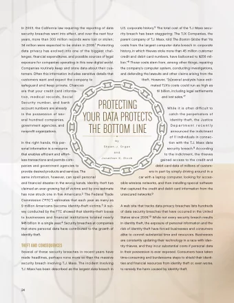 the bottom line  your data protects  protecting  to remedy the harm caused by identity theft.  ties