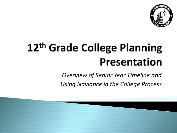 using naviance in the college process