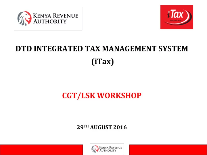 what is itax itax is a web enabled and secure application