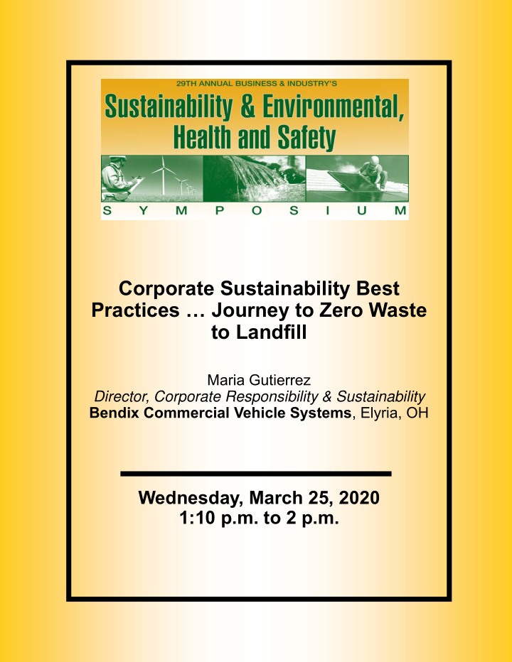 corporate sustainability best practices journey to zero