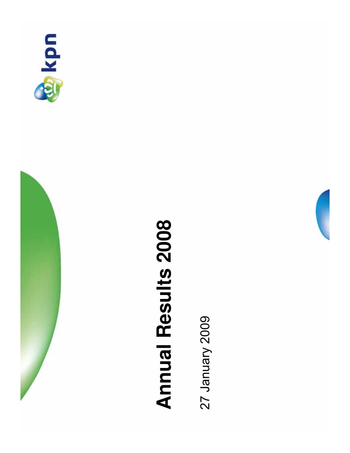 annual results 2008