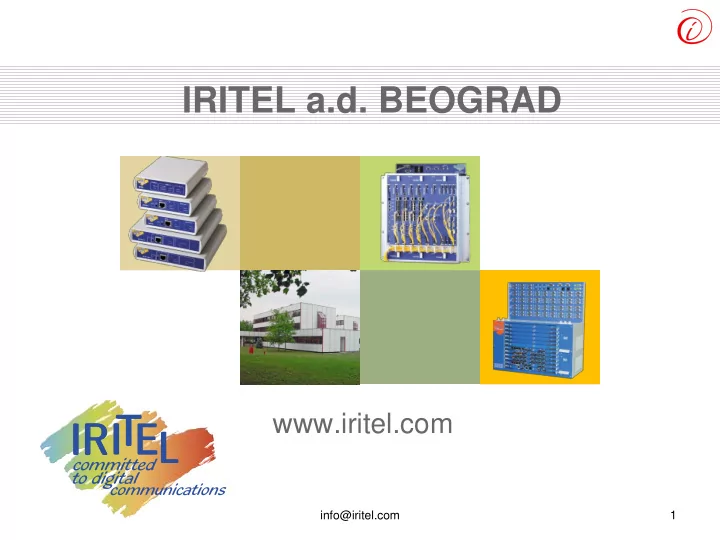 iritel a d beograd
