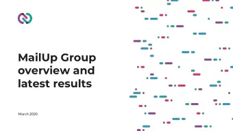 latest results  March 2020  1  About Us  2  Business Units  Agenda  3  Industry &amp; Strategy  4