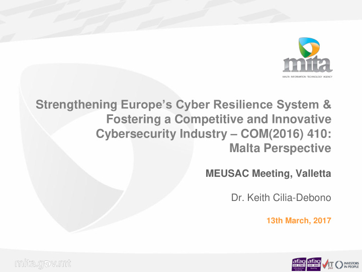 strengthening europe s cyber resilience system amp