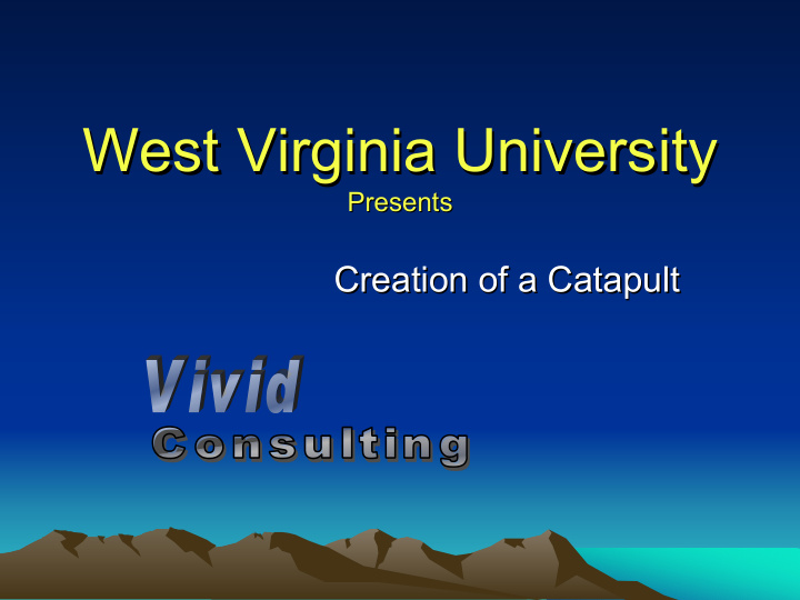west virginia university west virginia university