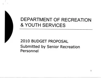 GOAL o To provide an alternative,  comprehensive, balanced and well- thought out budget proposal