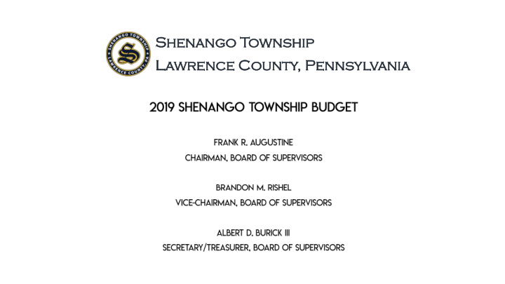 shenango o township lawrence county pennsylvania ia