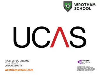Today, I will cover:  The purpose of UCAS  The UCAS Tariff  Choosing a course  The