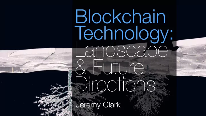 landscape future directions
