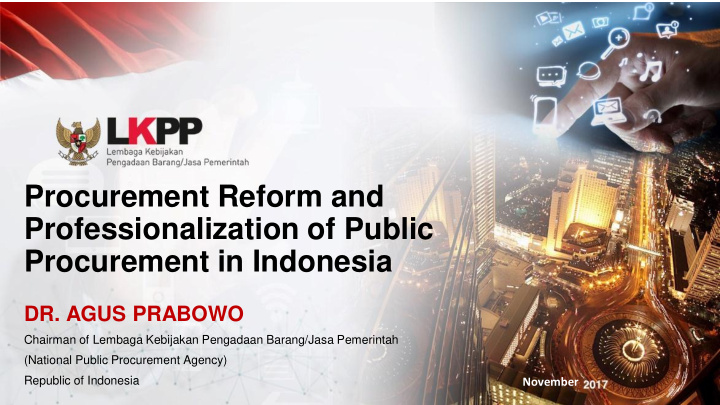 procurement in indonesia