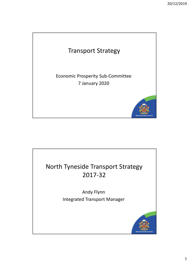 transport strategy