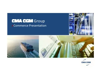 Group e Commerce Presentation WHAT IS e COMMERCE ?  Multiple and complementing Channels to perform