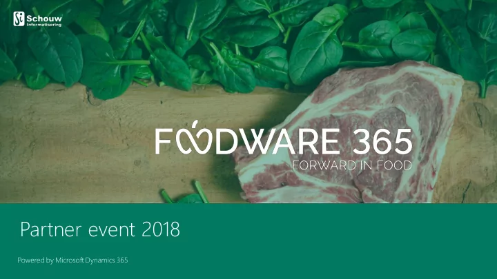 partner event 2018