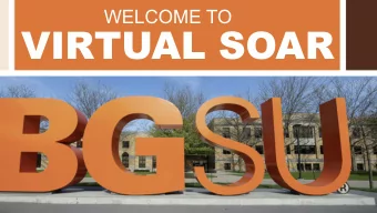 VIRTUAL SOAR  Welcome to  Virtual SOAR  Presenter:  Megan Arnold  Assistant Dean of Students