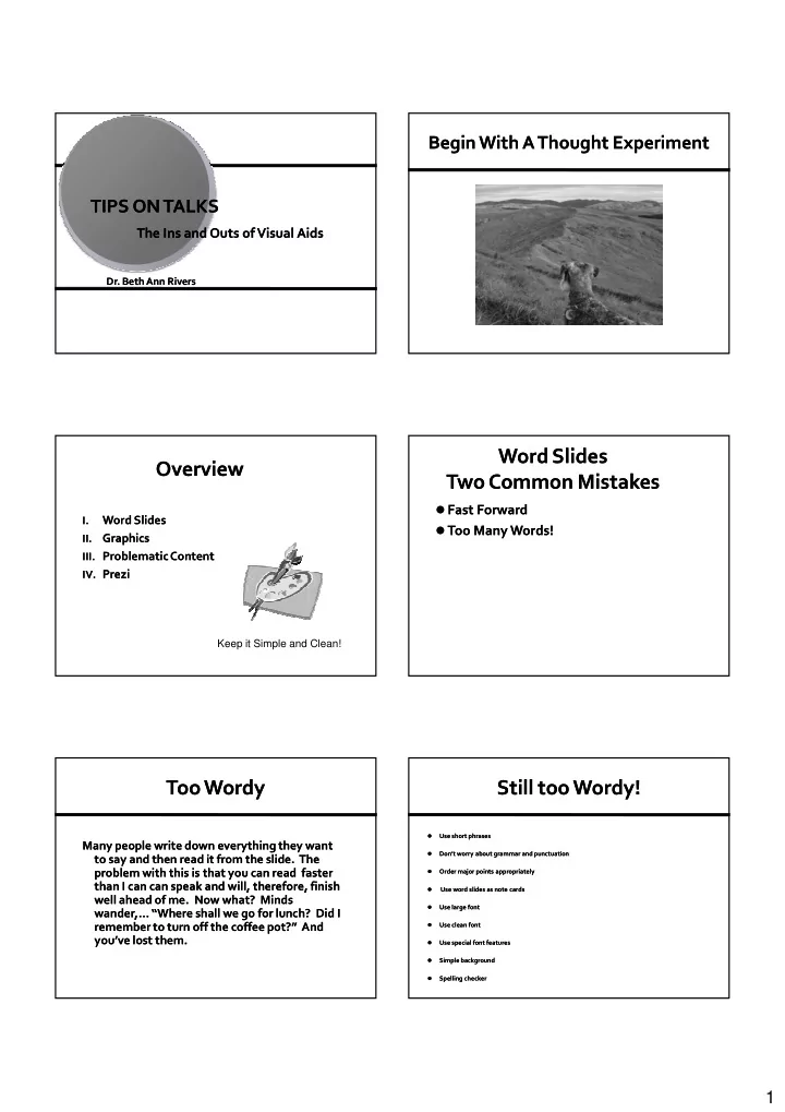 word slides word slides overview overview two common