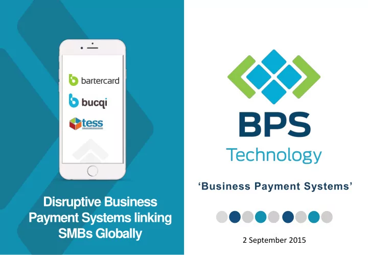smbs globally