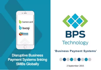 SMBs Globally  2 September 2015  FY2015 Overview  Strong revenue and earnings growth; final
