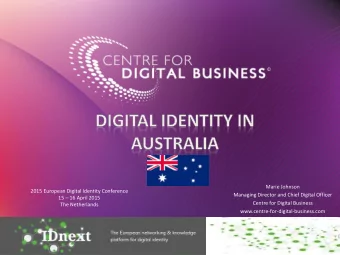 www.centre-for-digital-business.com t hemes  Did we not see the digital era coming?  o  Digital