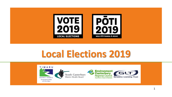 local elections 2019