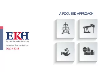 A FOCU  CUSED APPROACH  In  Inves  estor Pres  esentati  tion  2Q/  Q/1H  H 2018  2018  Cau