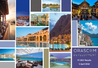 FY 2017 Results  5 April 2018  1  Agenda  FY 2017 Destination Progress  Page 3  FY 2017 Key