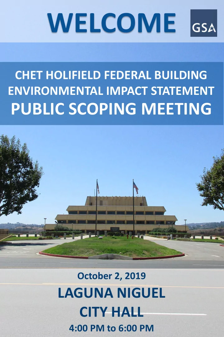 environmental impact statement public scoping meeting