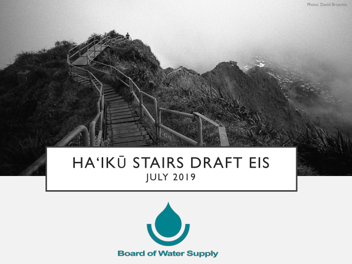 ha ik stairs draft eis