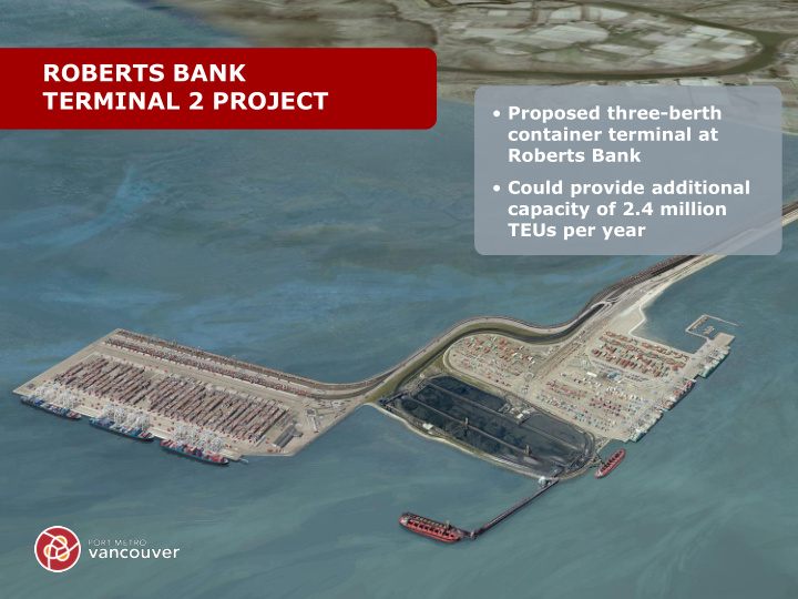 roberts bank terminal 2 project